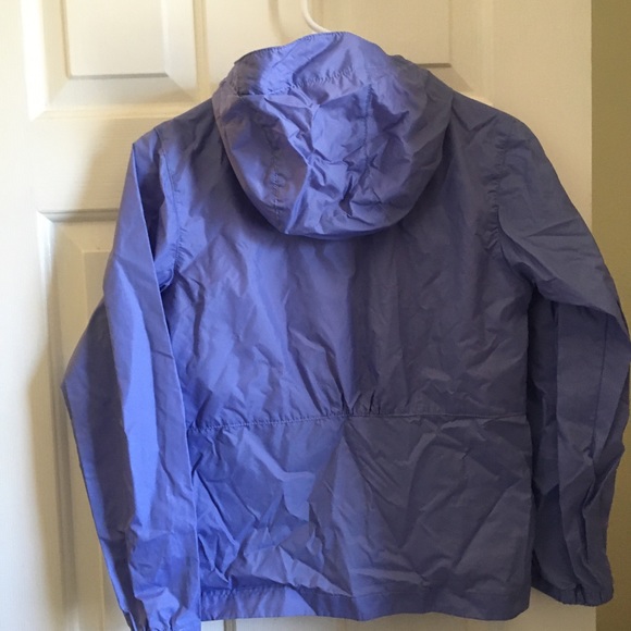 Columbia purple windbreaker jacket with hood size 10/12 - Picture 4 of 8